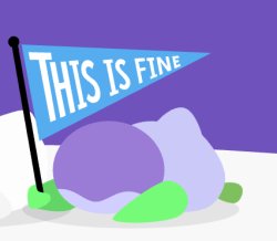 This is fine Meme Template