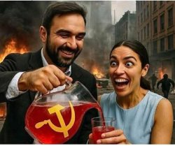 Zohran & AOC Meme Template