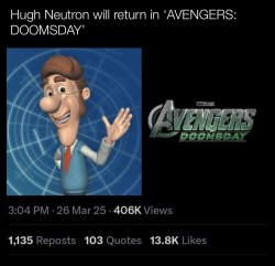 Hugh neutron Meme Template