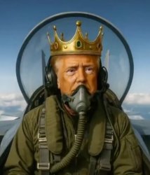 King Trump video Truth Social Meme Template