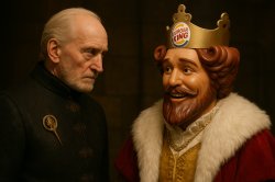 Tywin meets Burger King Meme Template