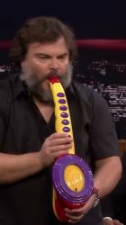 Jack Black saxaboom Meme Template
