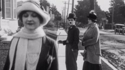 Distracted Charlie Chaplin Meme Template