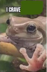 I crave ______ Meme Template