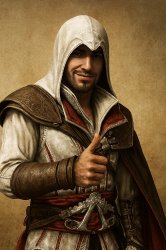 Ezio Auditore approves Meme Template