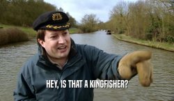 Peep Show: Hey, Is That A Kingfisher? Meme Template