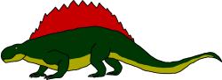Female Dimetrodon (Paleoverse + EOIverse) Meme Template