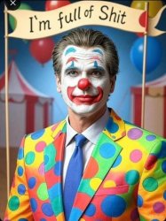 Gavin Newsom clown Meme Template