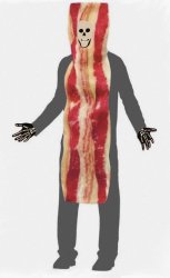 am spooky bacon Meme Template