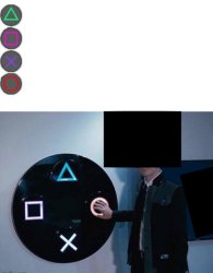 Four Buttons Meme Template