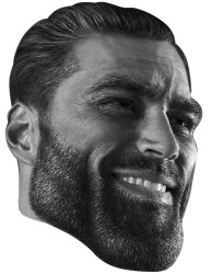 Giga Chad Meme Template