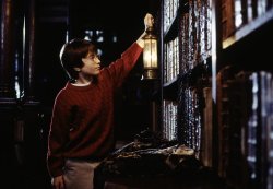 Harry Potter in the library Meme Template