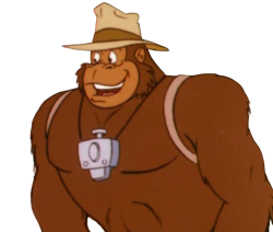 Tracy The Gorilla from Filmation’s Ghostbusters Cartoon Meme Template