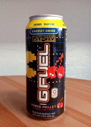 Pac-Man Cherry GFuel Meme Template