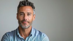 Silver Fox Smiling Meme Template