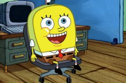 spongebob normal hi how are you Meme Template