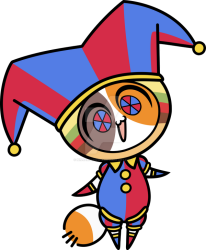 cheezborger as pomni Meme Template