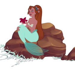 Mermaid thumbelina Meme Template