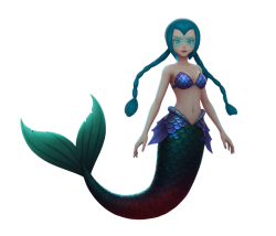 Mermaid Mable Meme Template