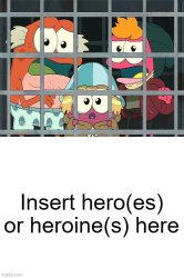 who rescues the plantars Meme Template