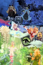 asriel's noelle template Meme Template