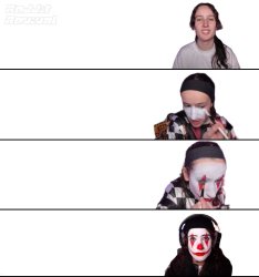 appelkaas clown template Meme Template