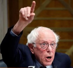 Breadline Bernie Sanders is losing it Meme Template