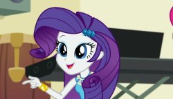 Rarity (EQG) smiling Meme Template