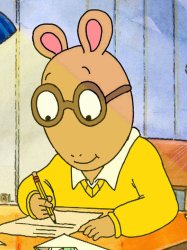 Arthur Dear Diary Meme Template