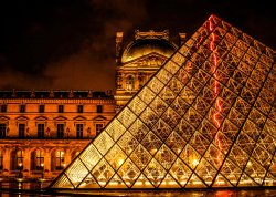 Louvre Museum Meme Template