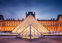 Louvre Meme Template