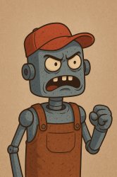 maga bot Meme Template