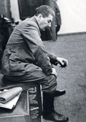 Stalin sad sitting Meme Template