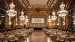 The Jeffrey Epstein Memorial Ballroom, built by his bestie Trump Meme Template