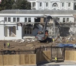 White House Destruction Meme Template