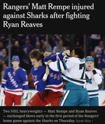 The perfect NHL headline Meme Template