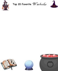 Top 20 Favorite Warlocks Meme Meme Template