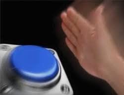 Addictive BLUE BUTTON Meme Template