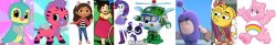 Hatchimals Gabby dollhouse mlp robocar poli oddbods Meme Template