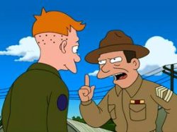 Futurama sergeant Meme Template