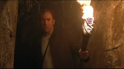 Ben Gates holding a torch Meme Template