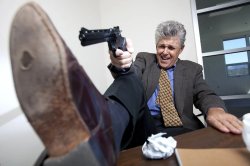 Shot in the Foot Meme Template