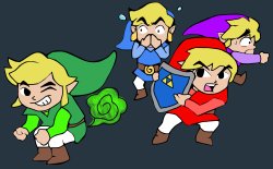 Toon Link Fart Meme Template