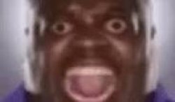 black guy screaming Meme Template