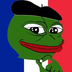 French Pepe Meme Template