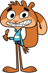 Scaredy the squirrel Meme Template