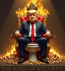 The king of bullshit Meme Template