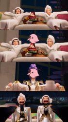 Couch Kpop Demon Hunters Meme Template