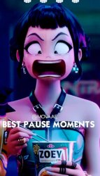 Zoey screaming Meme Template