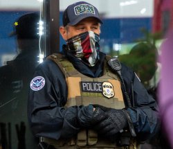ICE thugs masks police MAGA 1/6 militia pardon Meme Template